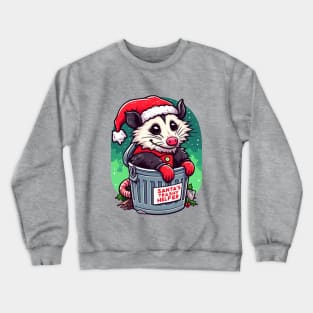 Opossum Christmas Crewneck Sweatshirt